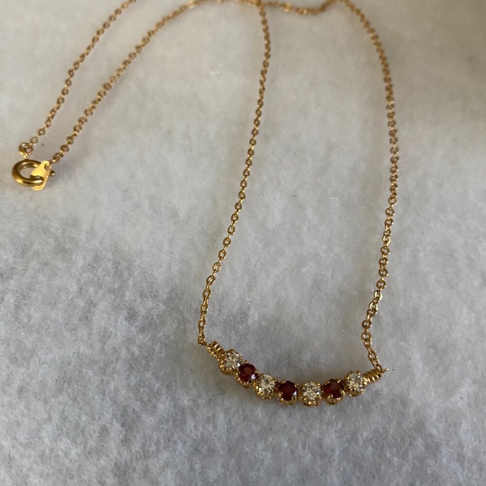 Ruby Necklace - Picture 2 of 3
